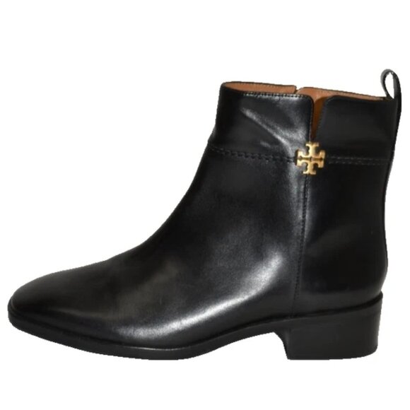New! Tory Burch Everly Flat Boot Perfect Black 10.5 M DD524 SN 137752 - Picture 3 of 6
